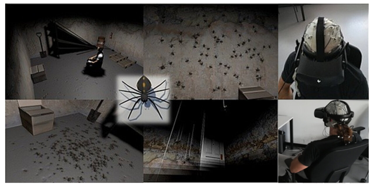 A neuroadaptive VR system for the treatment of arachnophobia