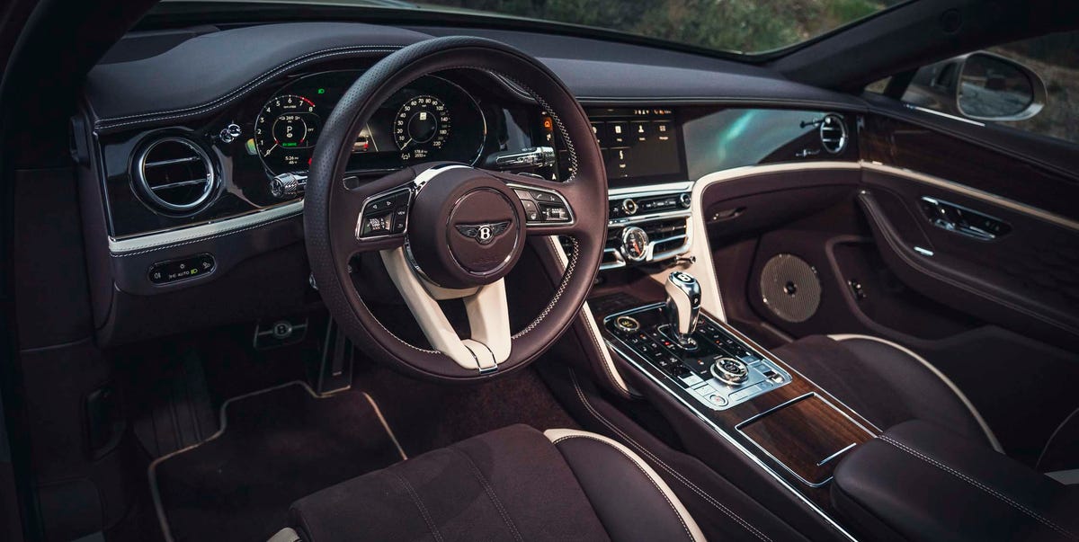 Take a peek at the 2025 Bentley Flying Spur Speed's luxurious interior