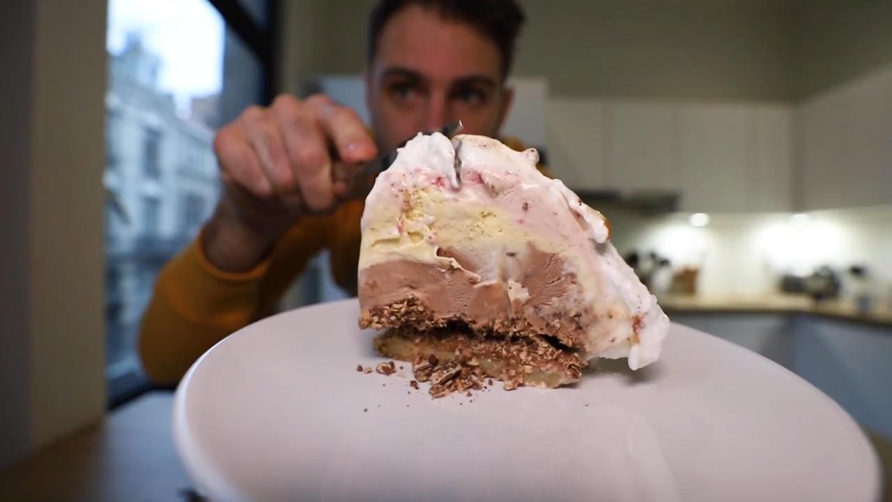 The most intimidating dessert ever made - baked Alaska