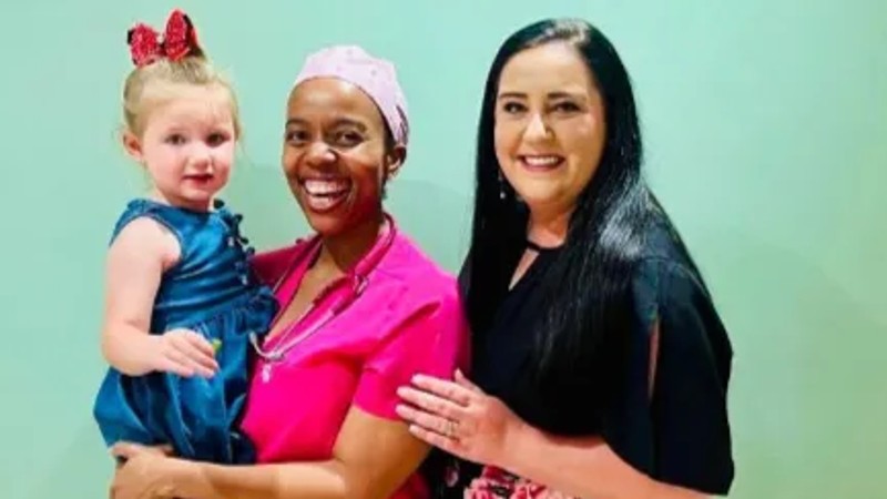 Little Hannah-Grace fights back after tragedy steals her dad in Mpumalanga