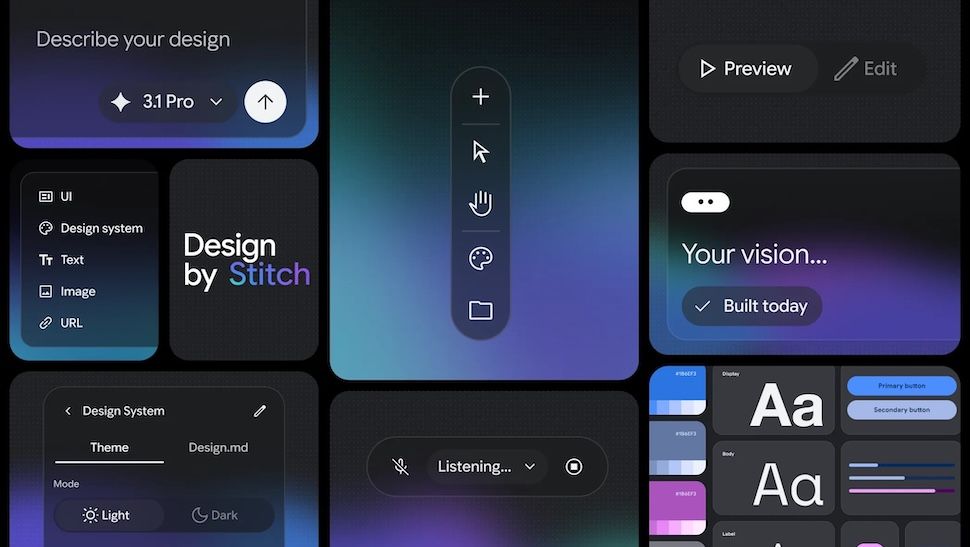 Google introduces Stitch AI tool for UI design using natural language