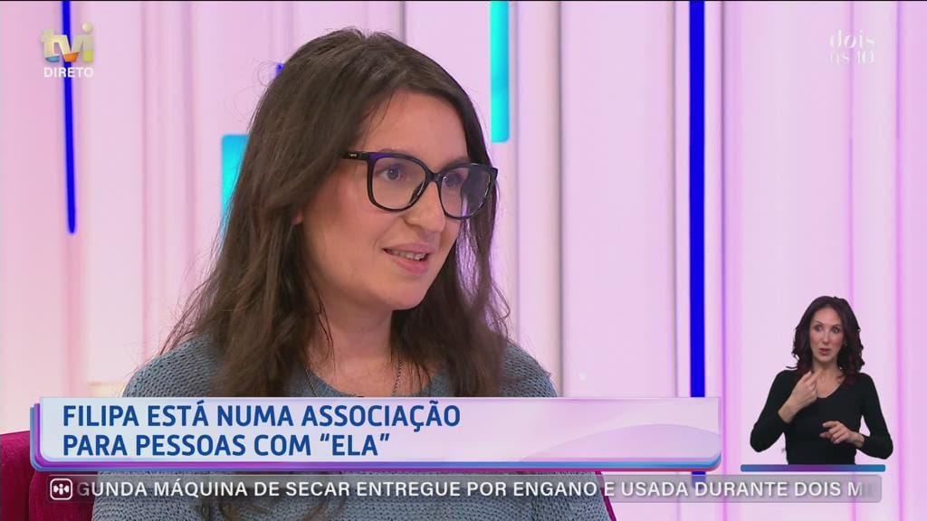 Filipa tem 35 anos e luta contra a ELA: «Em um ano deixei de ter ...