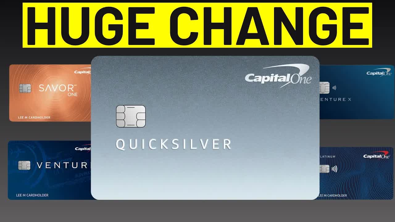 Capital One leaks huge credit card change