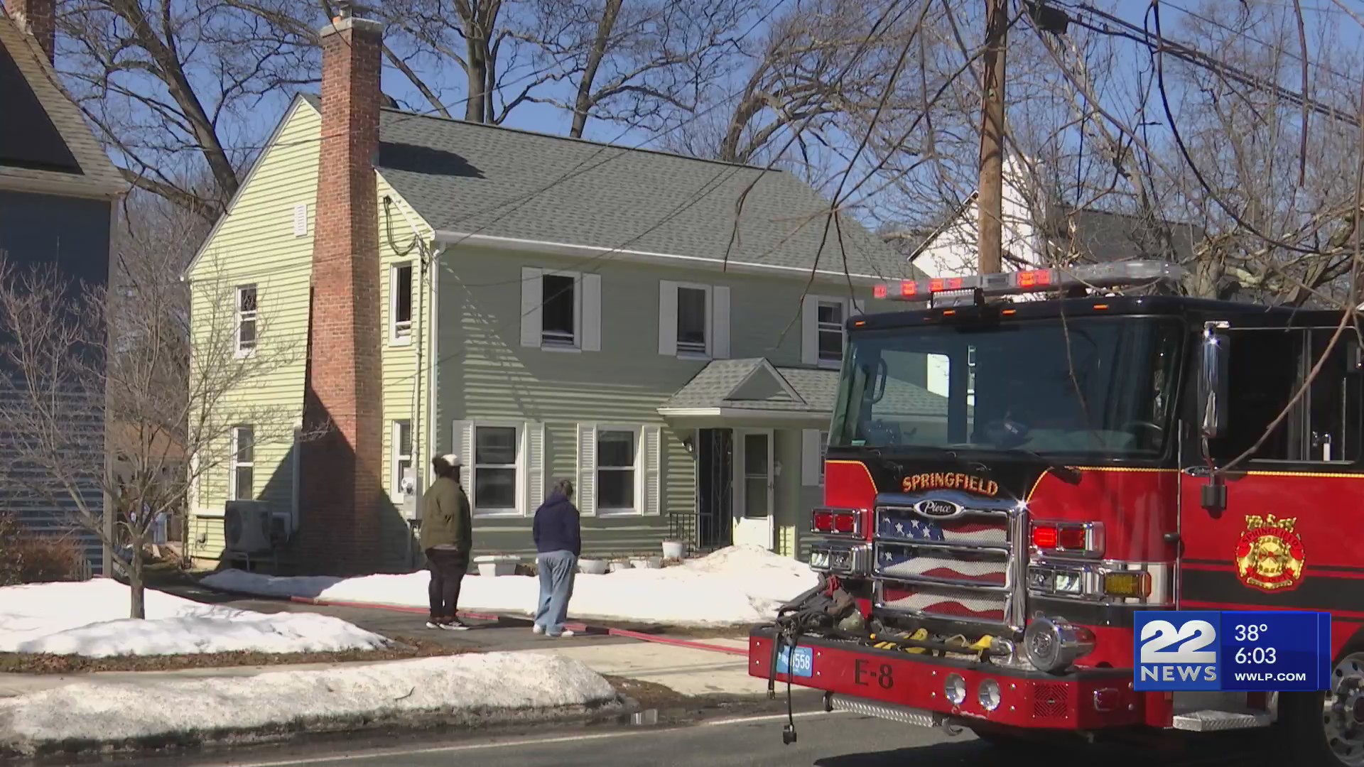 Five without a home after Springfield fire