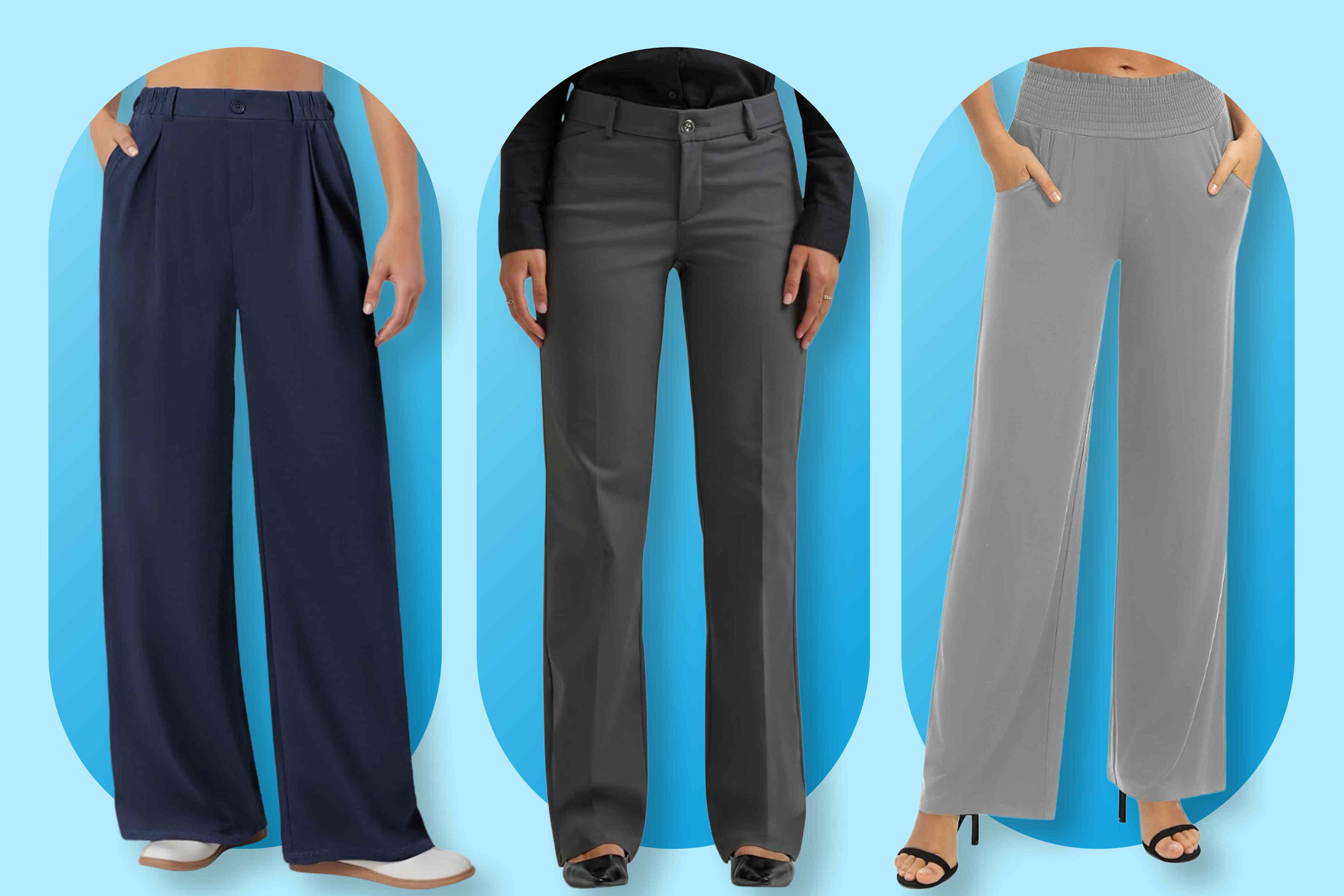 I’m done with stiff work pants! These comfy (but polished) summer ...