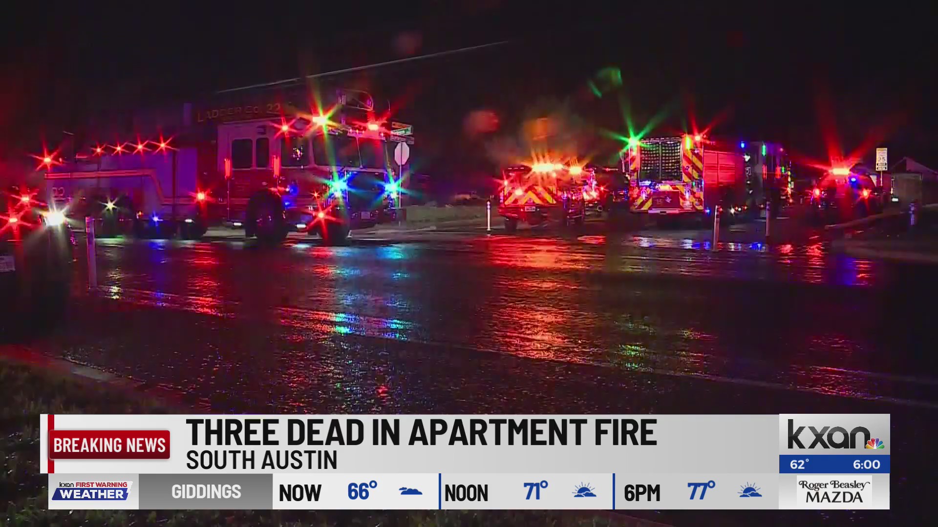 3 dead, 3 critically injured in South Austin apartment fire