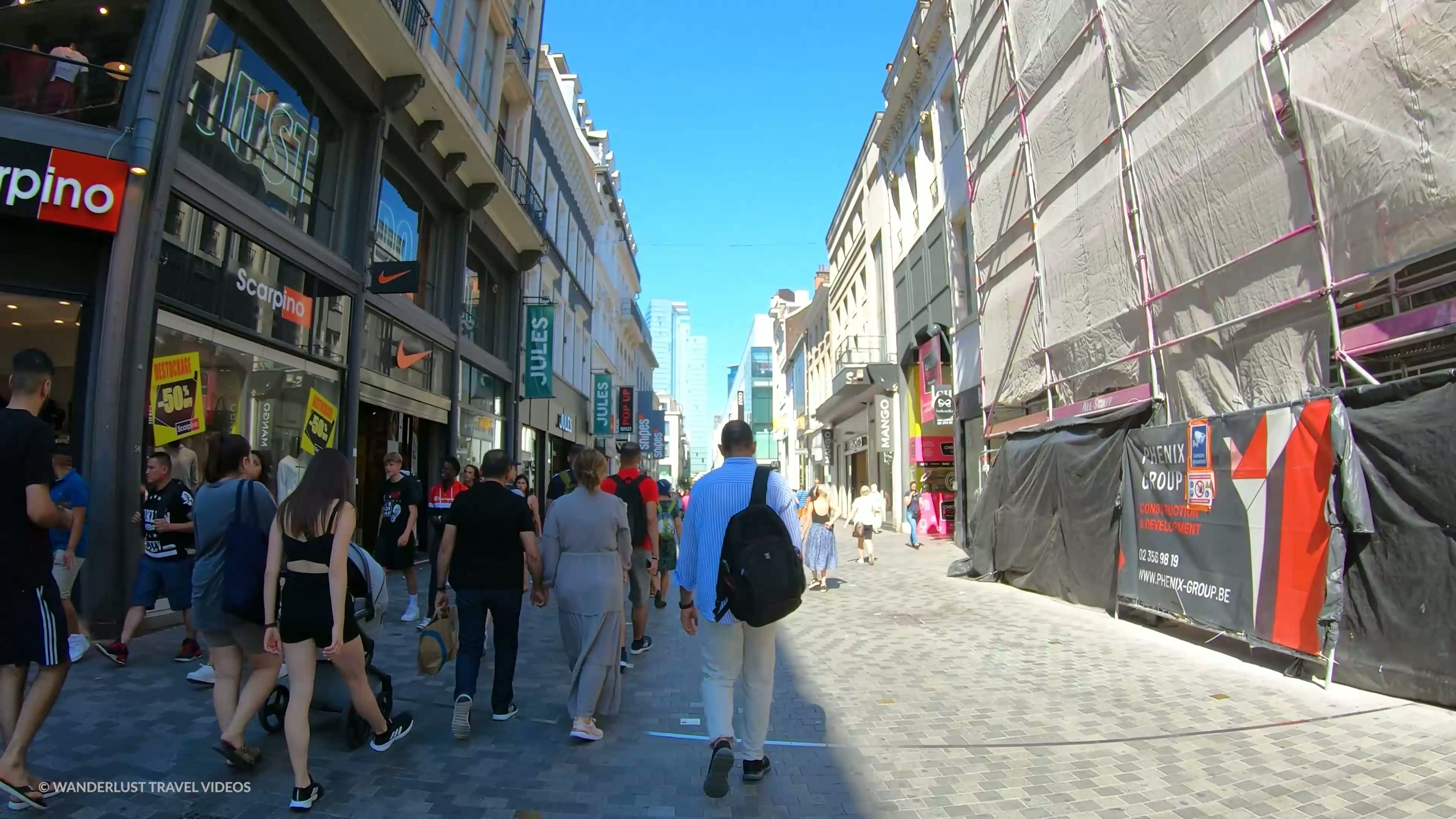 Discover Brussels' popular Rue Neuve area