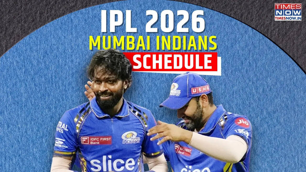 Mumbai Indians IPL 2026 schedule: Check match list, fixtures, dates and ...