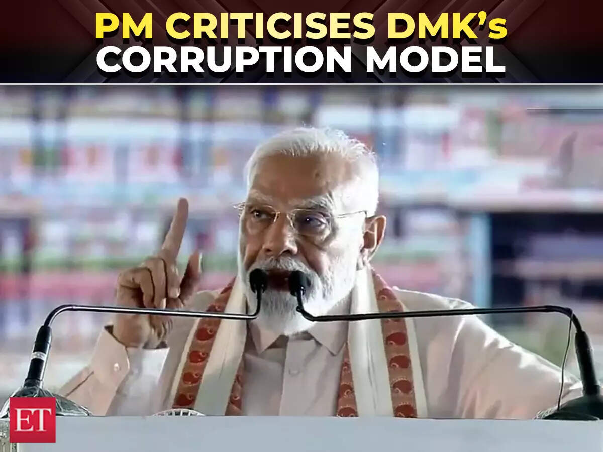 PM Modi slams DMK dynasty, calls Tamil Nadu an 'ATM for one family'