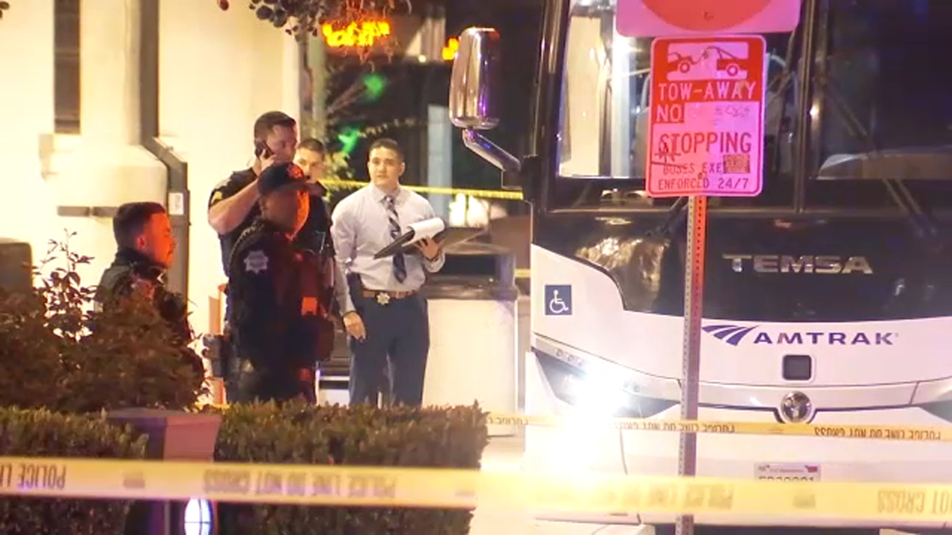 Amtrak bus driver hospitalized after shooting in downtown Fresno ...