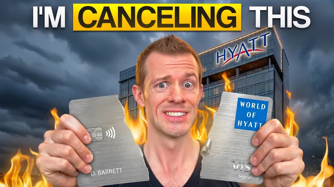I cancelled my Hyatt credit card when I learned this