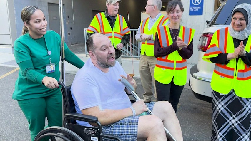 DOT worker leaves hospital 12 days after being hit by alleged drunk driver
