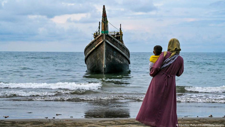 Nearly 900 Rohingya either died or went missing last year trying to flee Bangladesh and Myanmar by boat, according to the UNHCR [File: December 10, 2023]