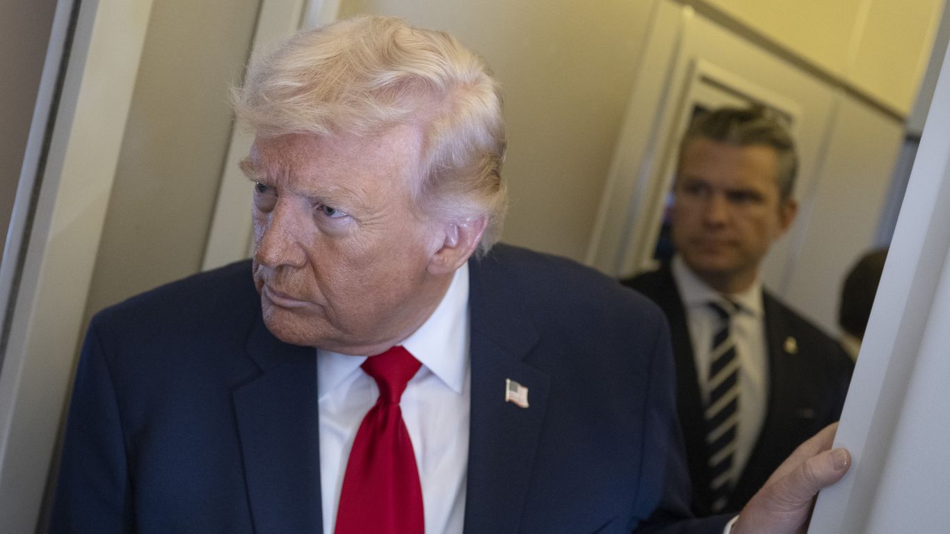 Trump tells Axios there's 