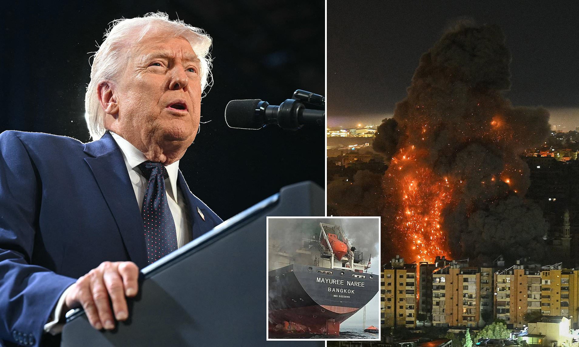 Trump says Iran war will end soon as gas prices hit new high and ...