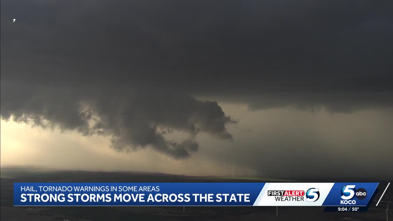 Damage reported in southern Oklahoma as tornado-warned storms move ...