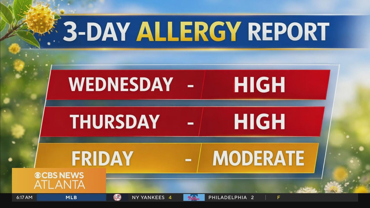 Atlanta to see high amounts of pollen ahead of official start of spring