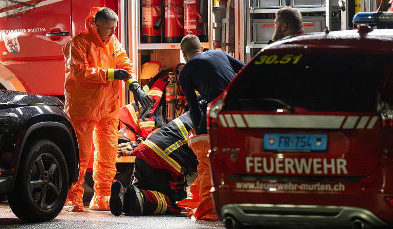 Six dead after man deliberately sets himself on fire on bus in Switzerland