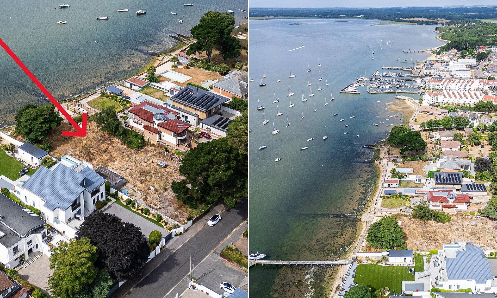 Empty plot of land goes on the market for whopping £2.5million ...