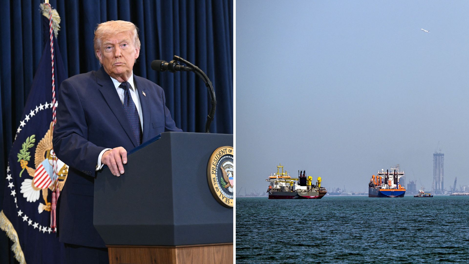 3 vessels struck in Strait of Hormuz after Iran warns ships of US ...