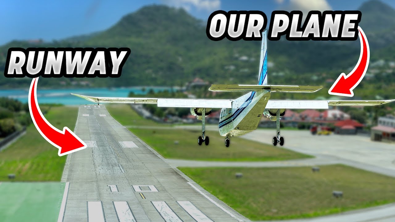 I discovered the world’s extreme airports! ️