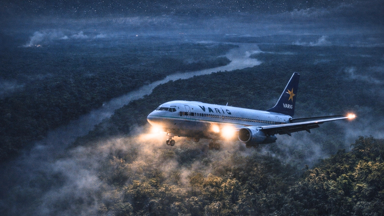 The Varig 254 Amazon crash, misread course data, false radio fixes, and ...