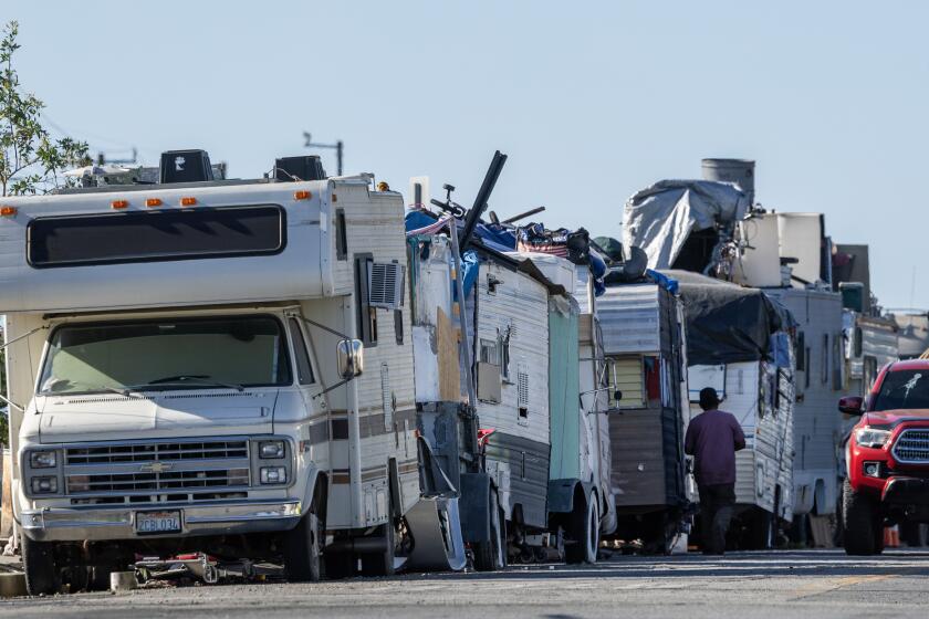 A young man raged about RV dwellers outside his LA home. DA says it led ...