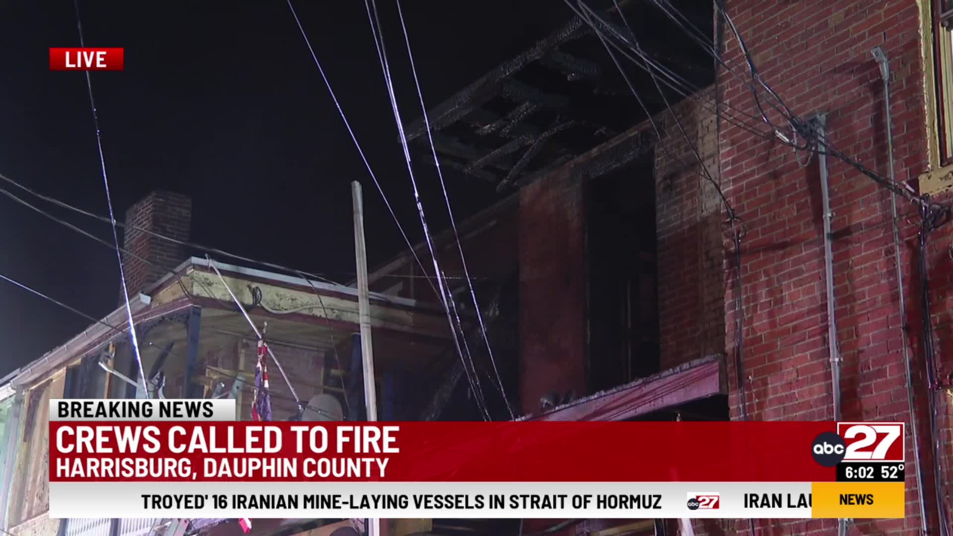 Crews called to house fire in Harrisburg