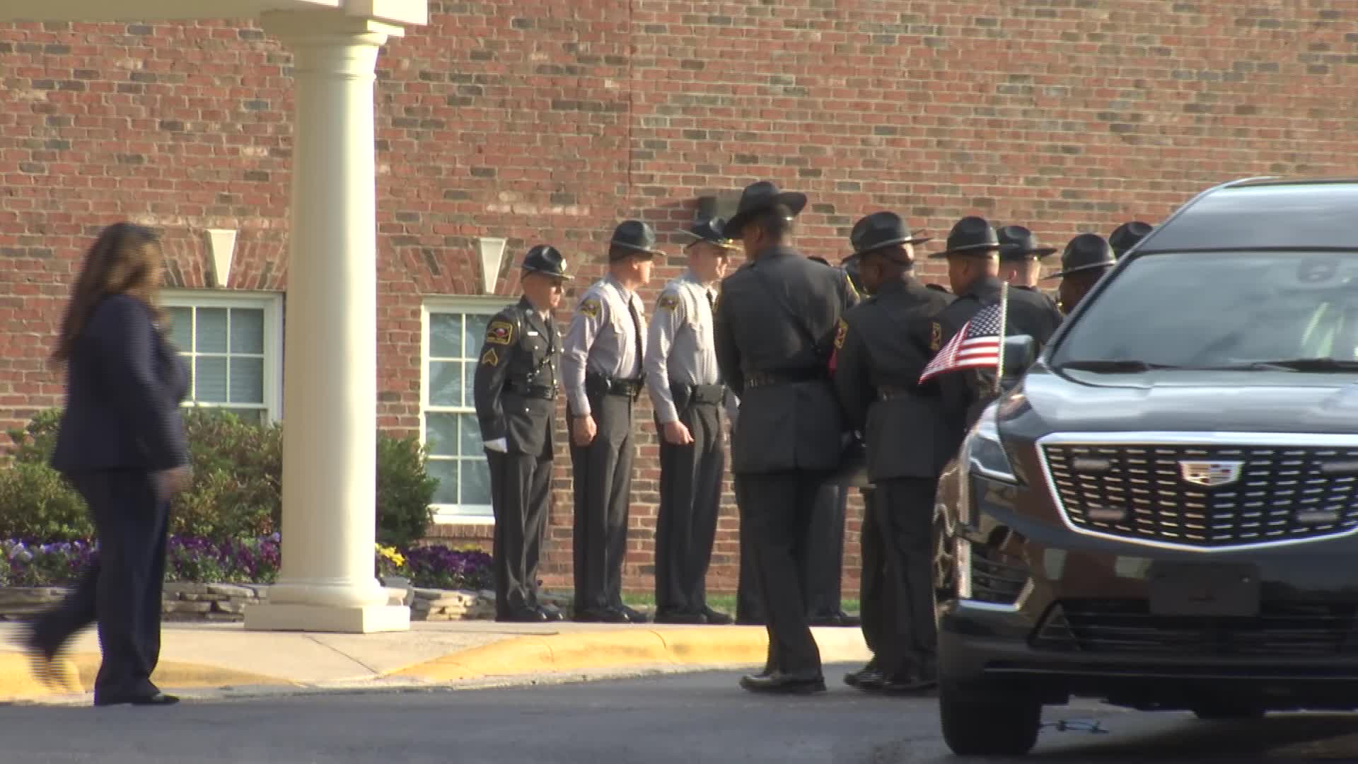 NC trooper's processional ahead of funeral Wednesday in Cary