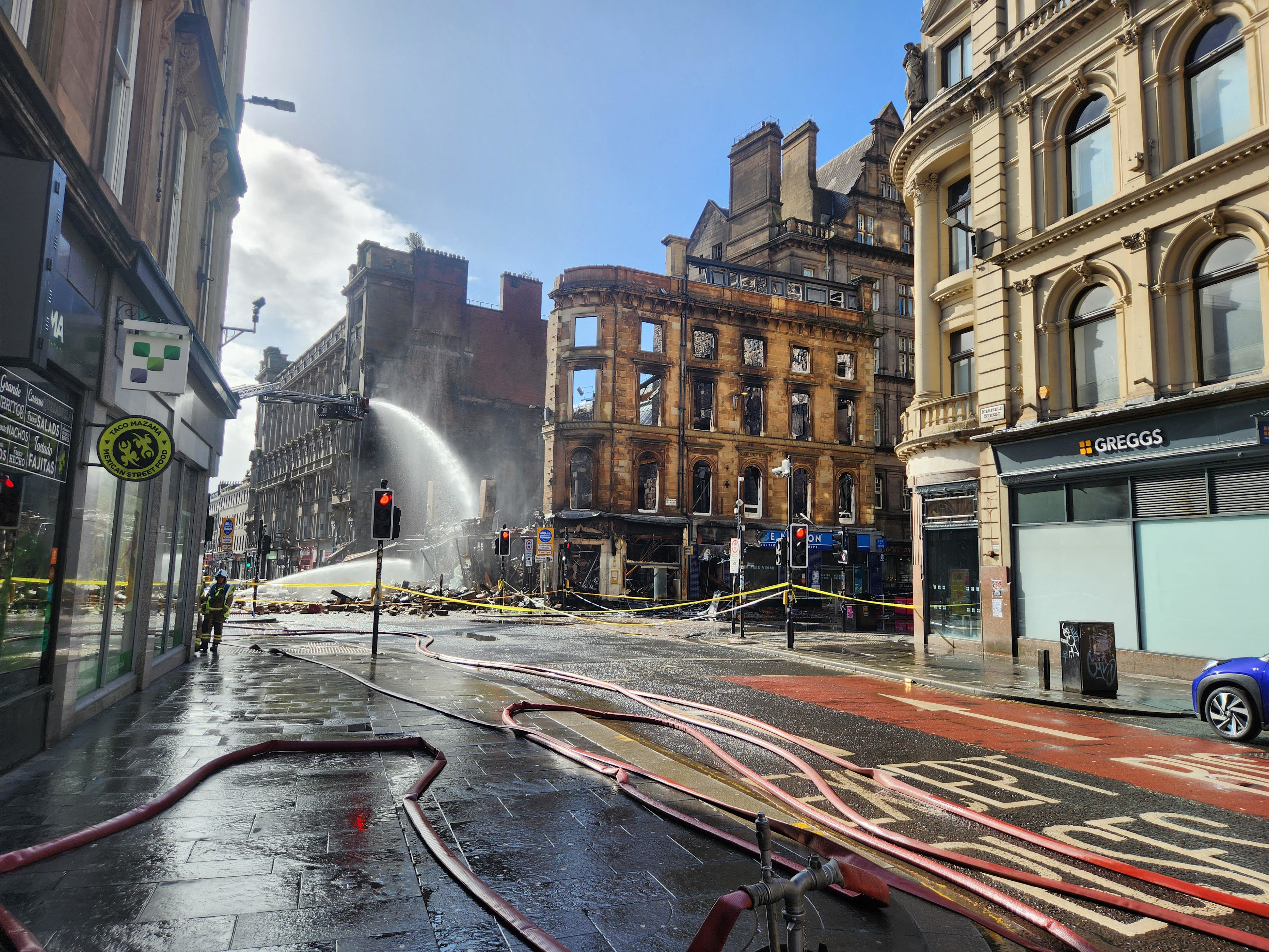Plan to partially re-open Glasgow Central Station if threat from fire ...