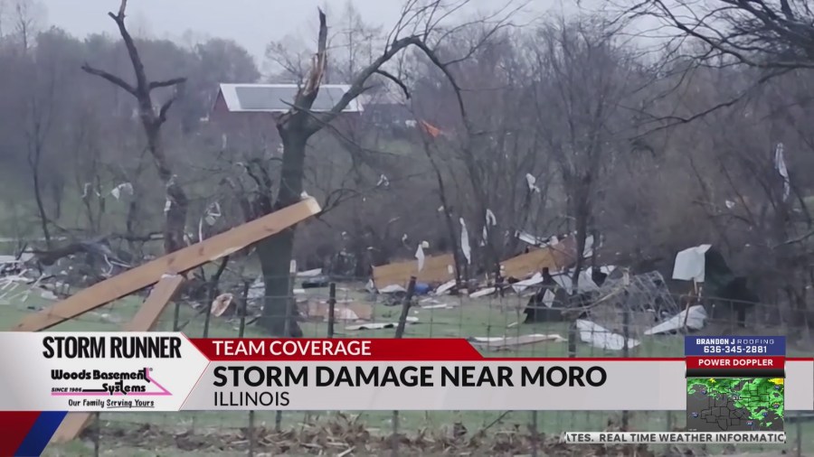 Overnight storms leave behind damage, power outages