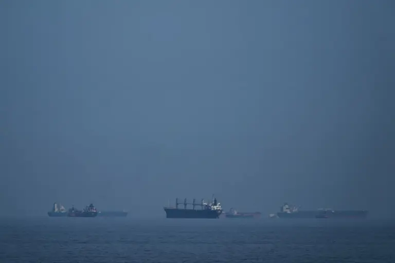 Three cargo ships damaged by projectiles in Strait of Hormuz