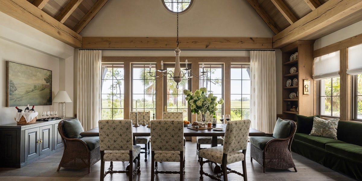 The rustic landscape of Kiawah Island inspired every inch of this ...