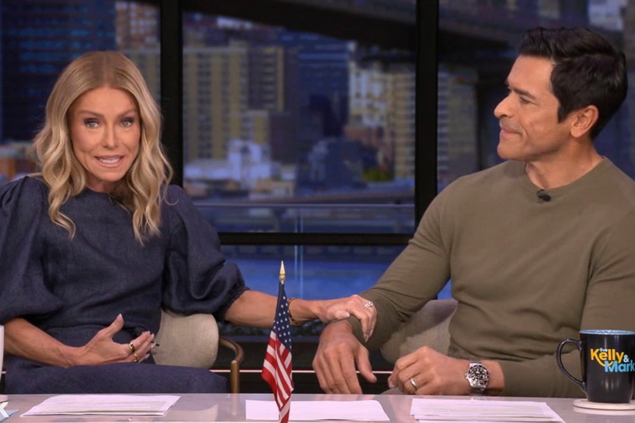 Kelly Ripa didn't ask for permission to go see her son in 'Death of a ...