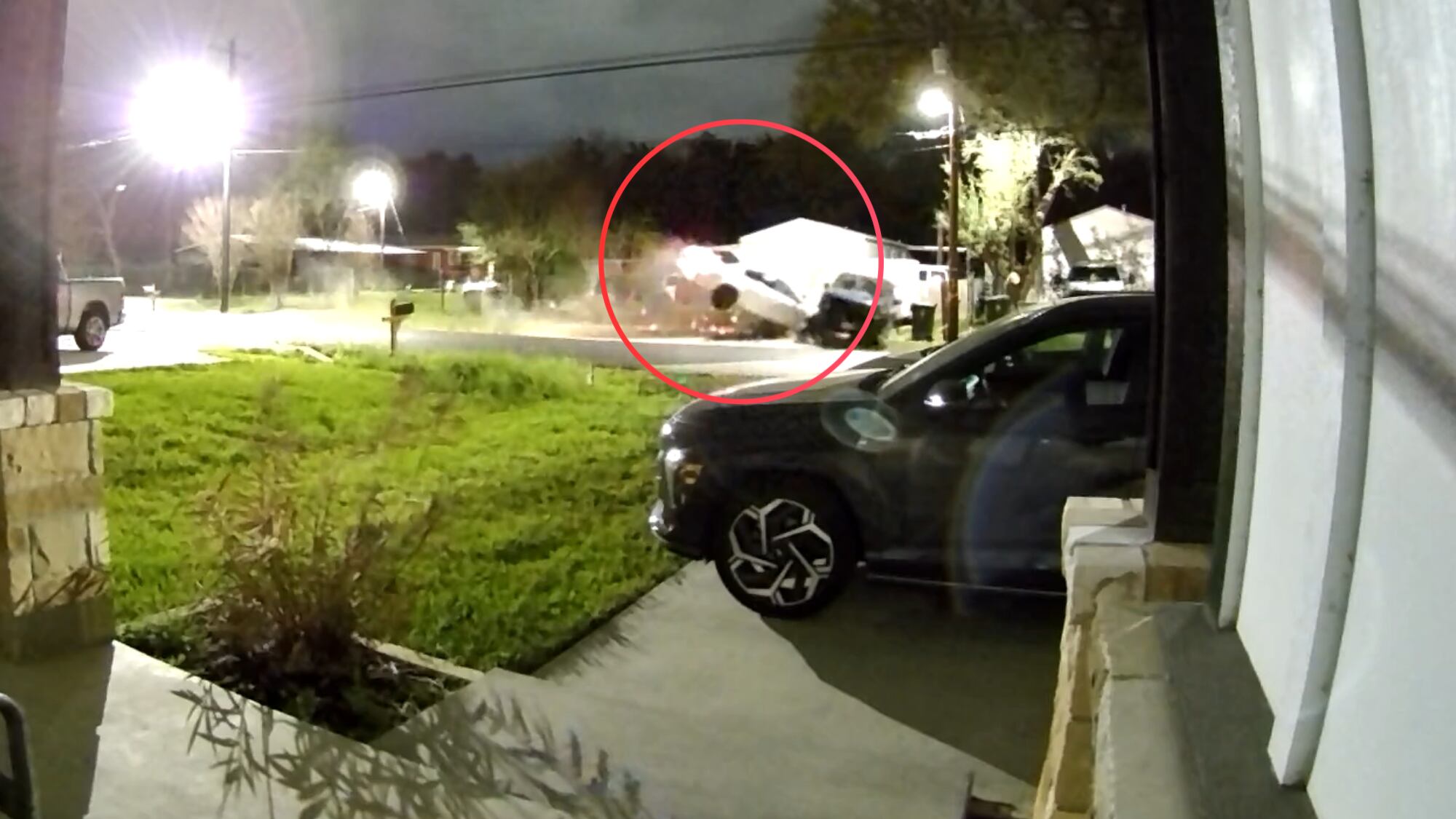 Caught on camera: Driver injured in suspected DWI crash in Bryan ...