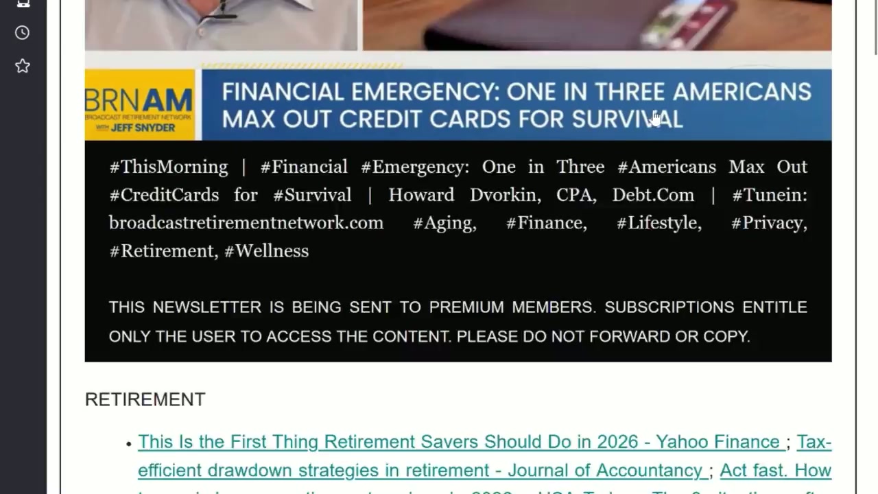 Highlights from the SOA retirement risk survey