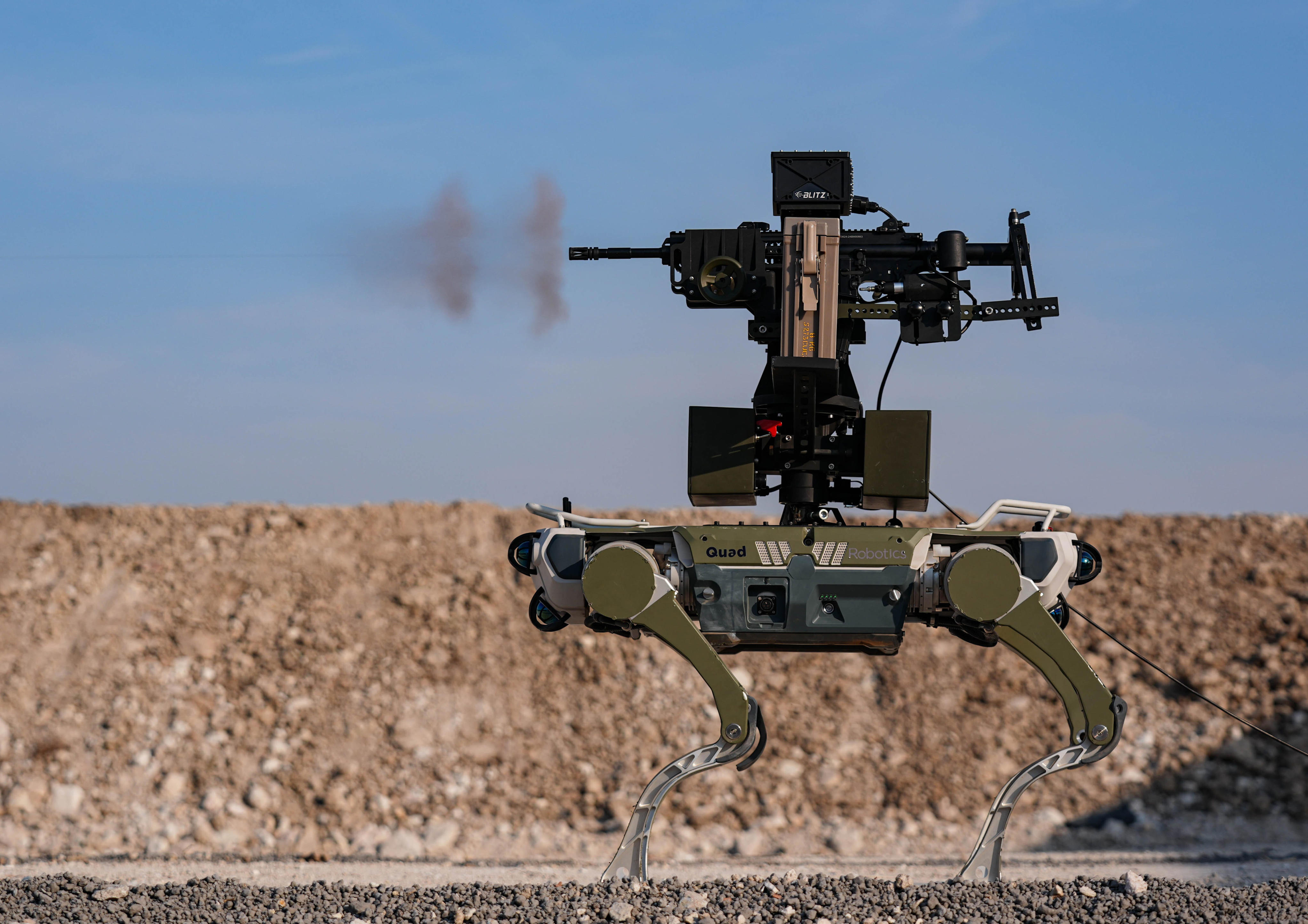 Video: Ukraine deploys armed ground robots against Russian forces in ...