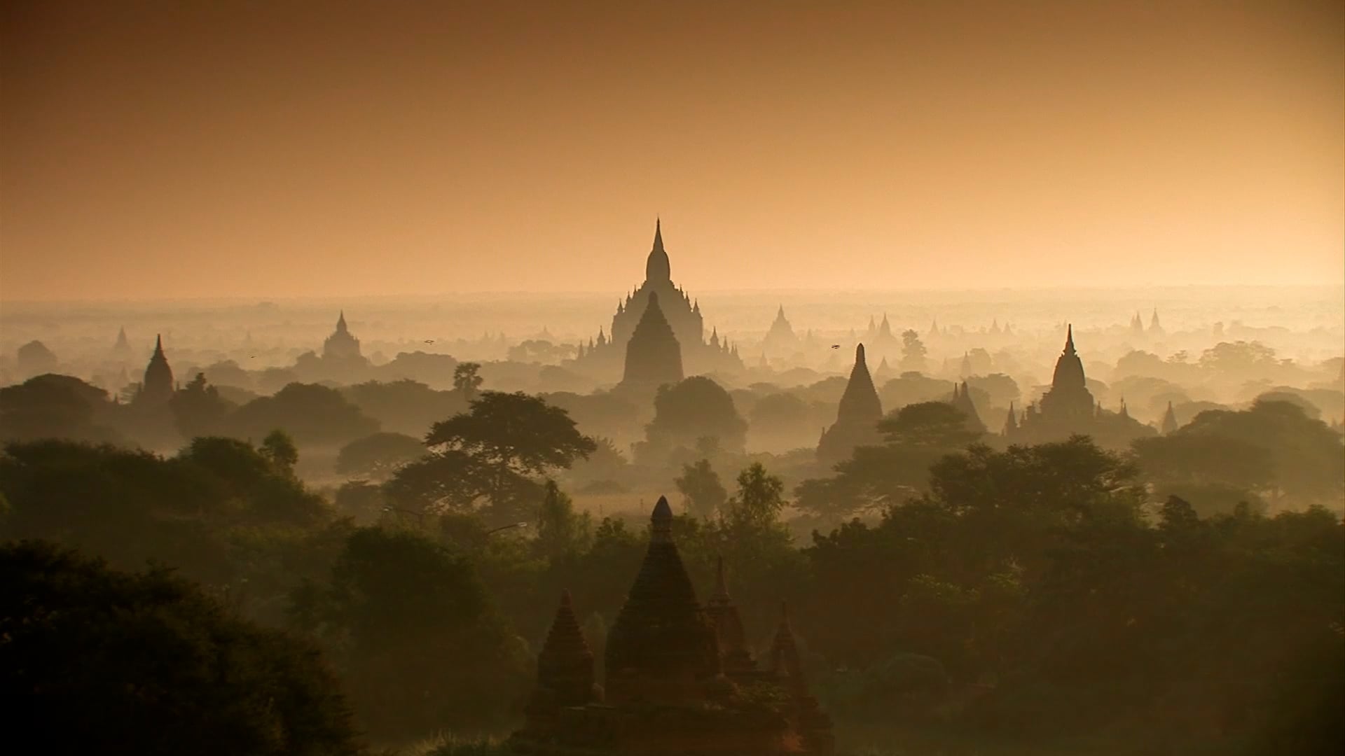 Soaring over Old Bagan: Drone reveals ancient temples of Myanmar ...
