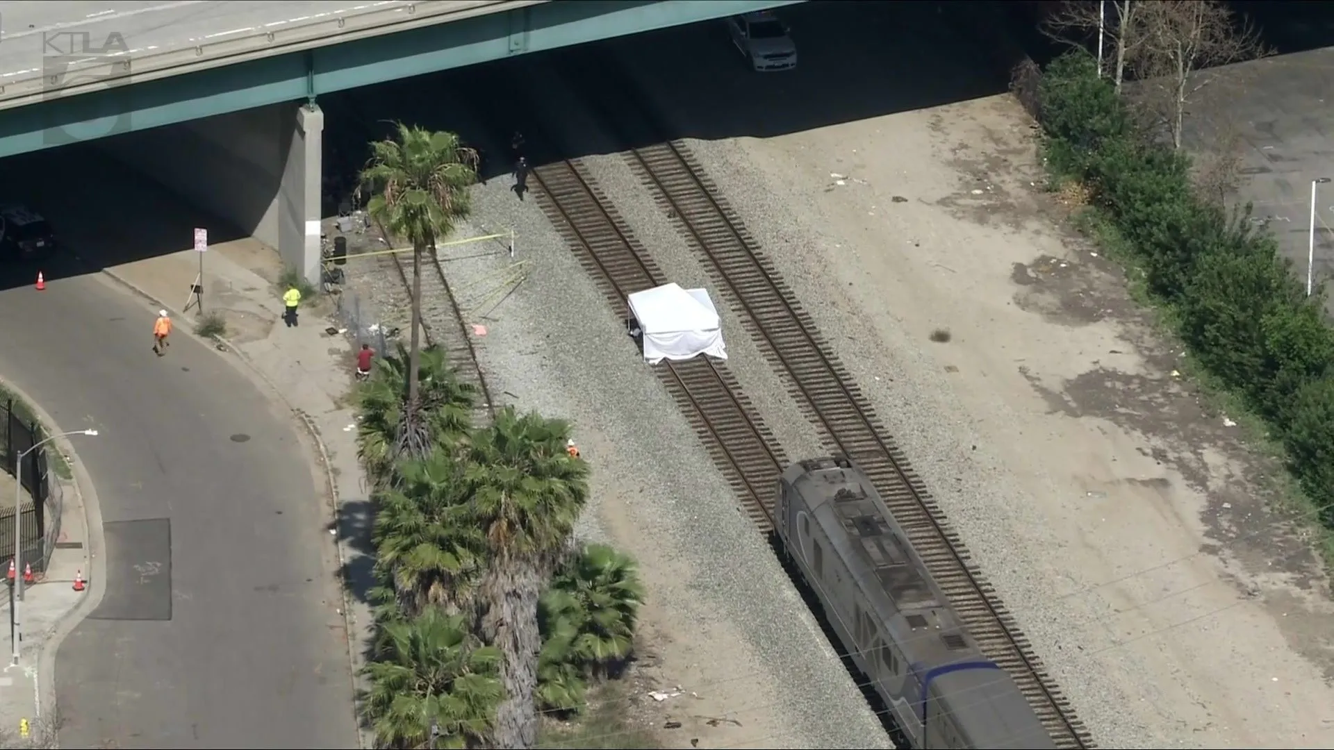 Pedestrian killed by Amtrak train in Glassell Park
