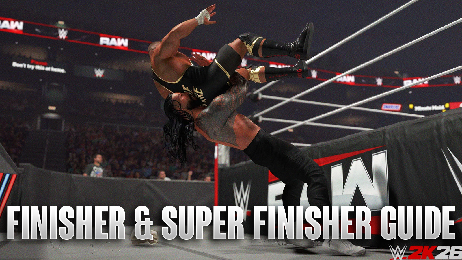 How to perform finishers & super finishers in WWE 2K26