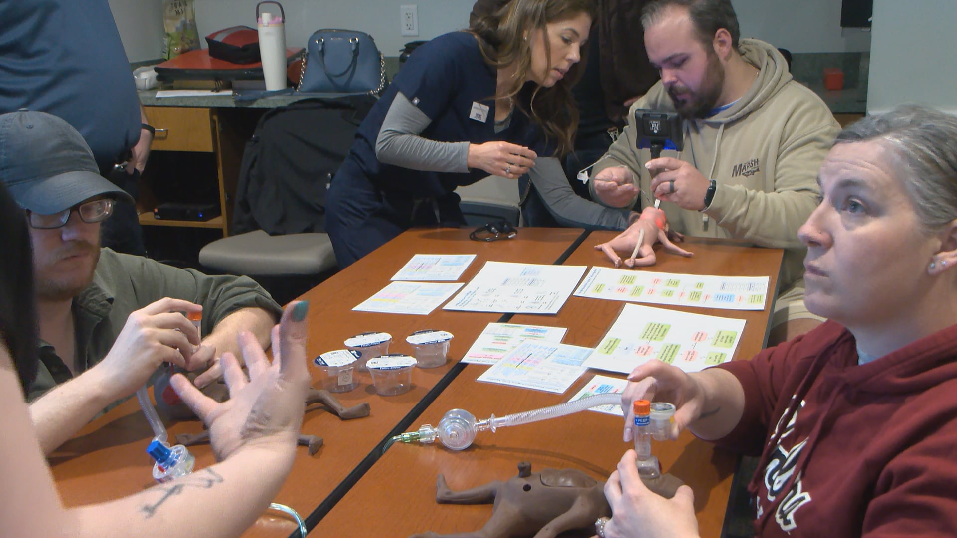 Dorchester County EMS takes part in neonatal emergency training