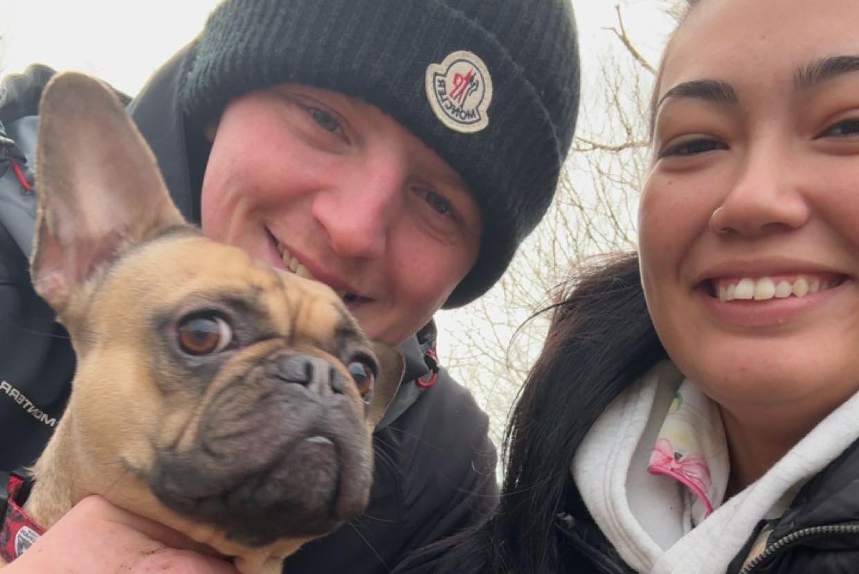 A dog-owning Wigan borough couple do their bit as pooches wag their way ...