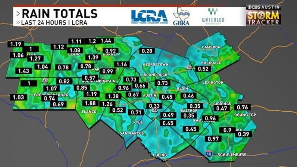 Central Texas gets much needed rain in latest round of storms