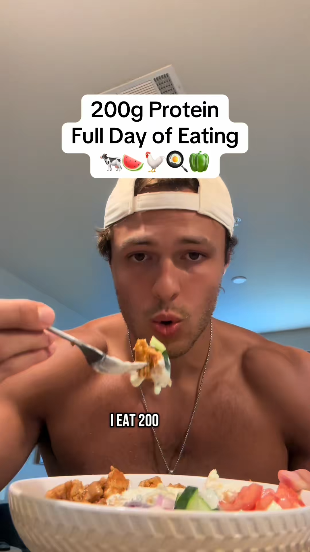Eating 200 grams of protein with real foods made simple