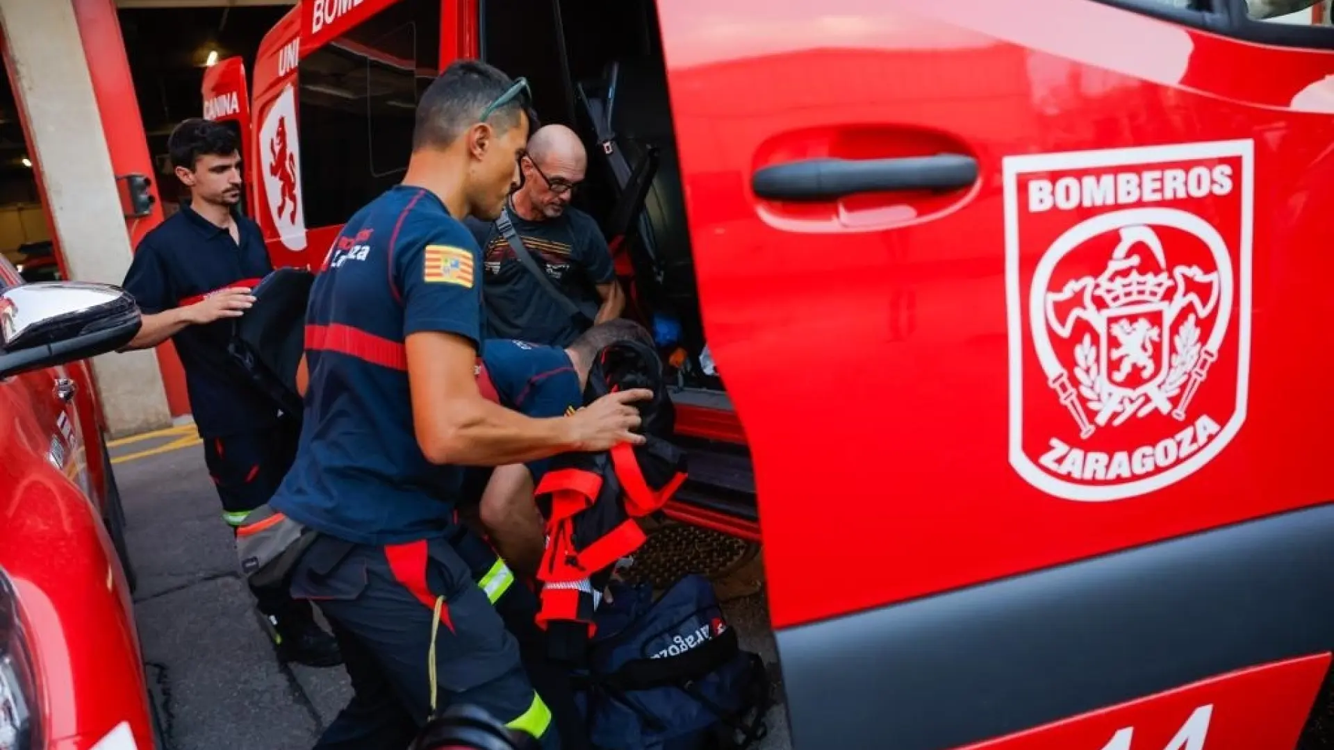Mueren una madre y su hijo en un incendio en María de Huerva