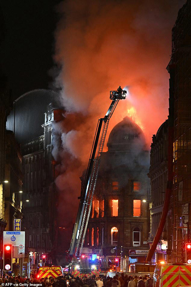 Glasgow shop where devastating fire broke out wasn't registered to sell  vapes or tobacco products
