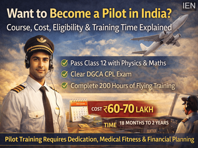 Want to become a pilot in India? Here's the course, cost, eligibility ...