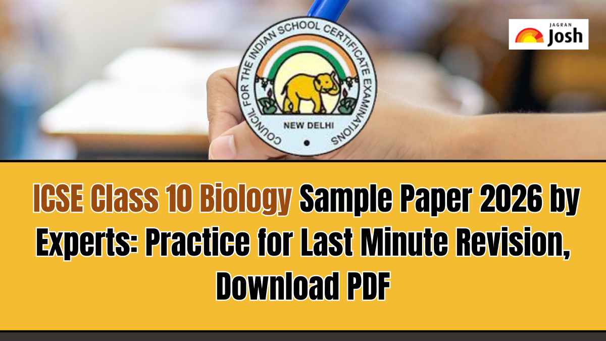 ICSE class 10 biology sample paper 2026 by experts: Practice for last ...