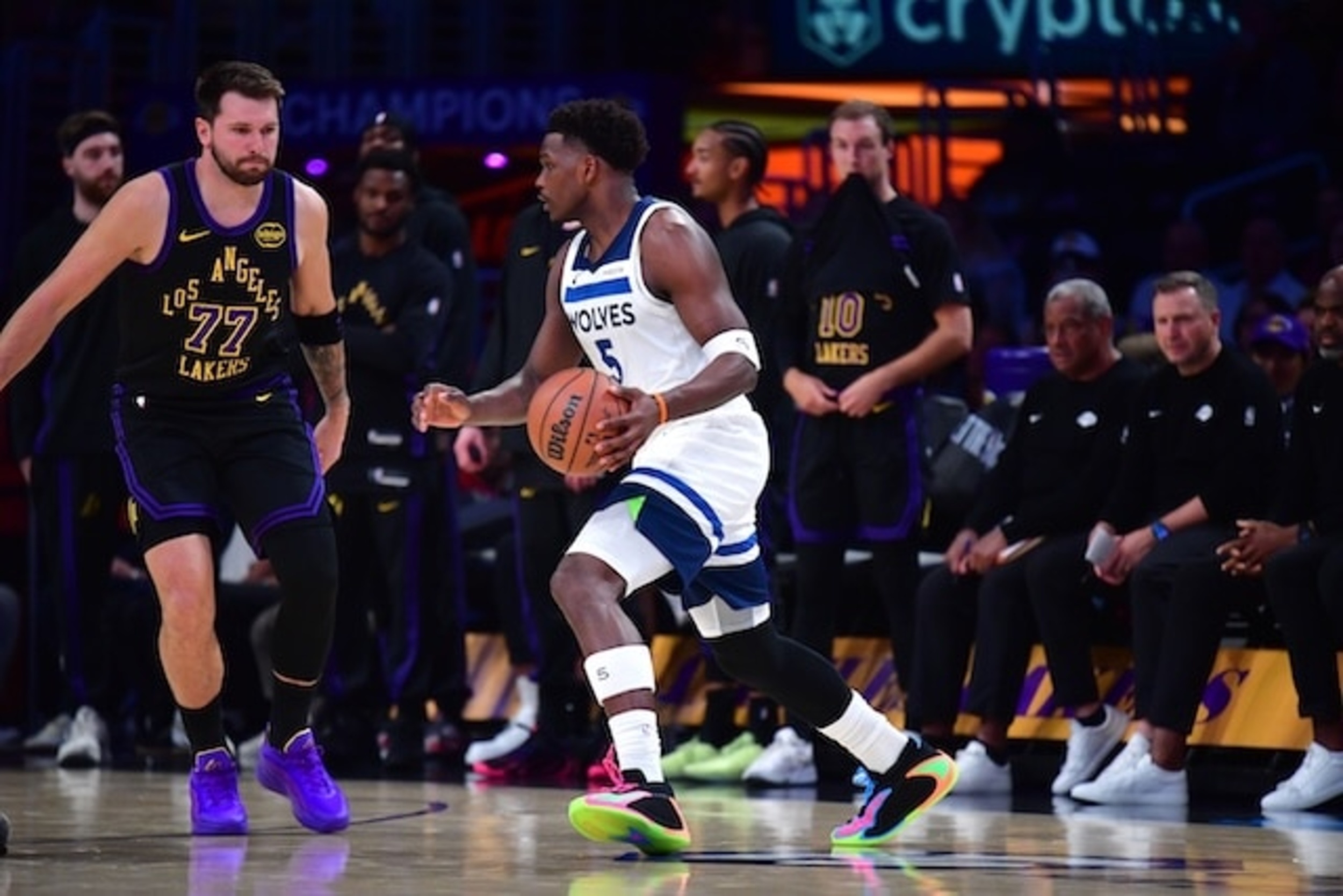Luka Doncic encouraged by Lakers’ defense after win over Timberwolves