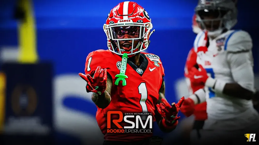 Zachariah Branch rookie super model prospect profile for the 2026 NFL draft